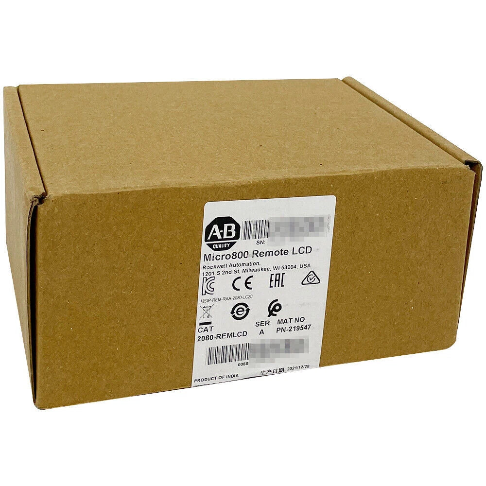 1PC 2080-REMLCD Allen-Bradley 2080REMLCD Micro800 Remote LCD display #k