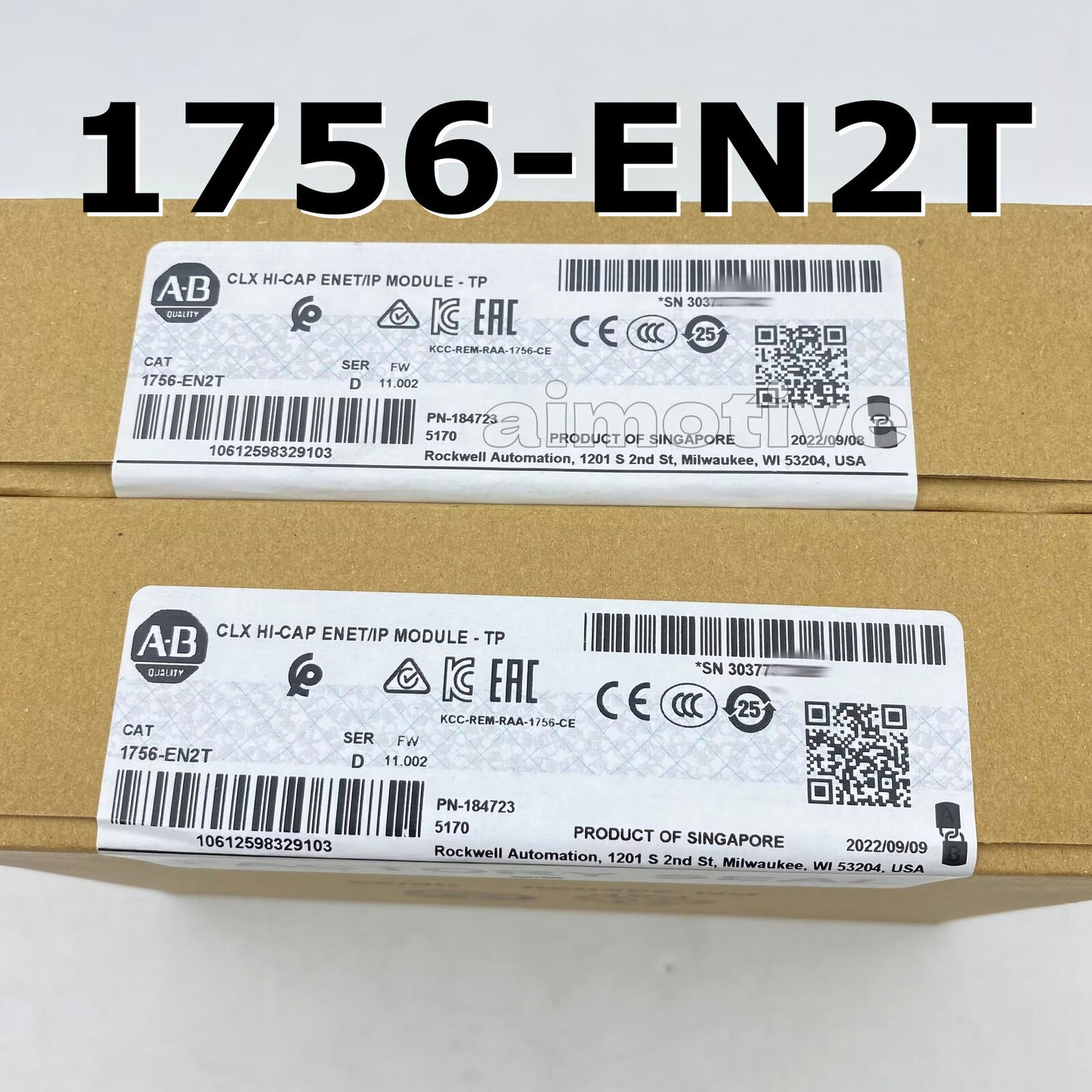 ControlLogix Ethernet Bridge 1756EN2T 2022 NEW Factory Sealed - CONTROLLOGIX