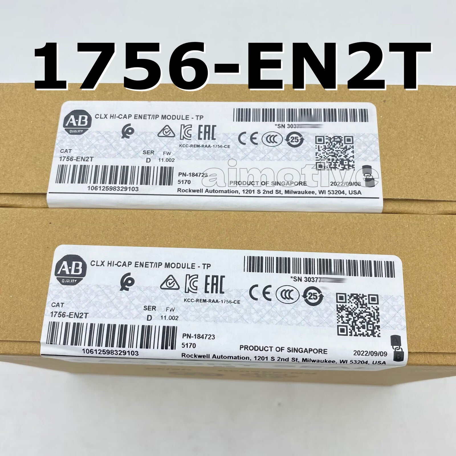 ControlLogix Ethernet Bridge 1756EN2T 2022 NEW Factory Sealed - CONTROLLOGIX