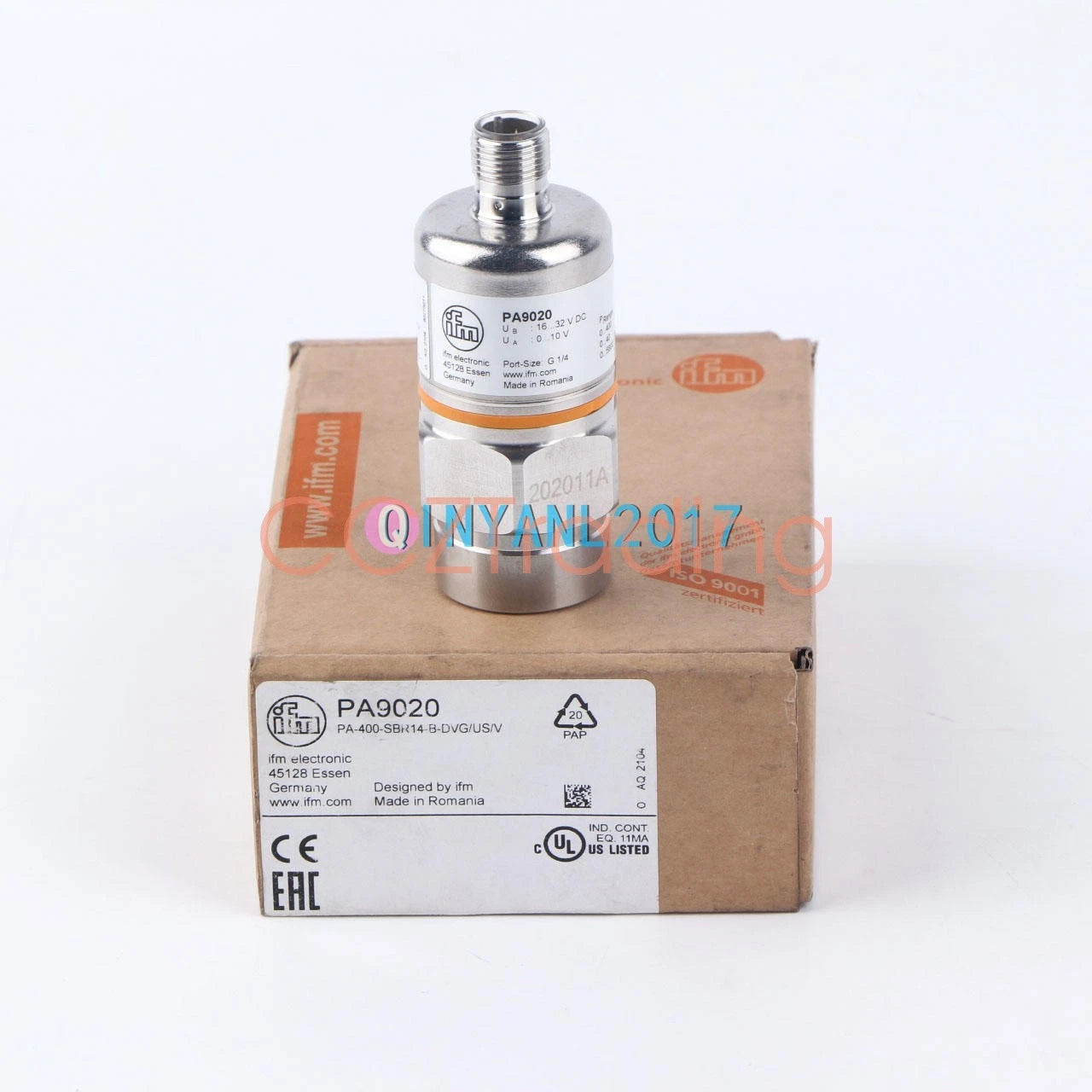 1PC IFM PA9020 Pressure Sensor