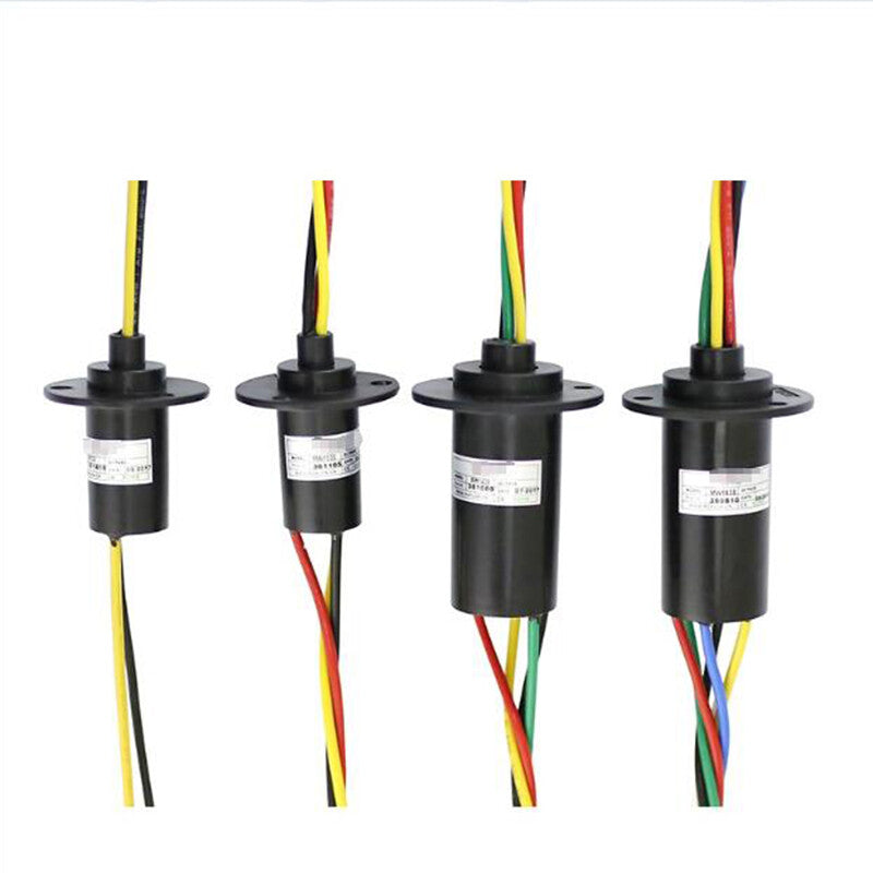 High Current Conductive Slip Ring Electric Rotary Joint 2-12 Wires 2A-60A