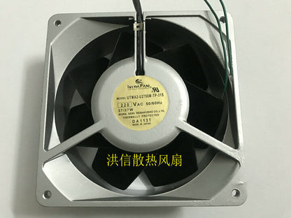 1pcs  KURA FAN  UTMA2-U2750M-TP-31S 220V 37W 14050 Full Metal Fan