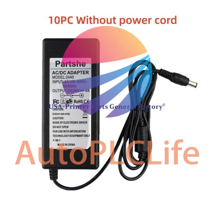 10pcs 24V 4A AC DC Adapter For Zebra GK420d GX420d GK420t GX420t Power Supply
