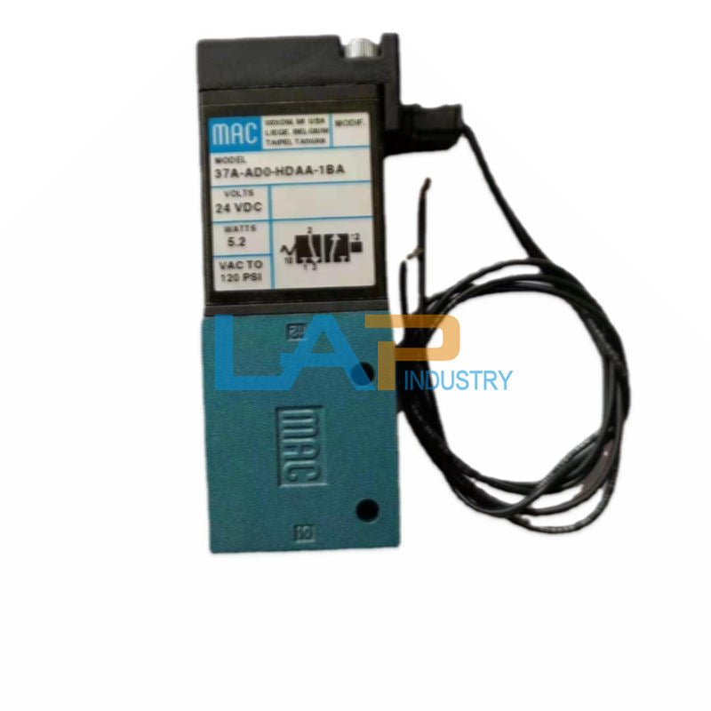 1PCS New MAC 37A-AD0-HDAA-1BA Solenoid Valve for Efficient Control - MAC