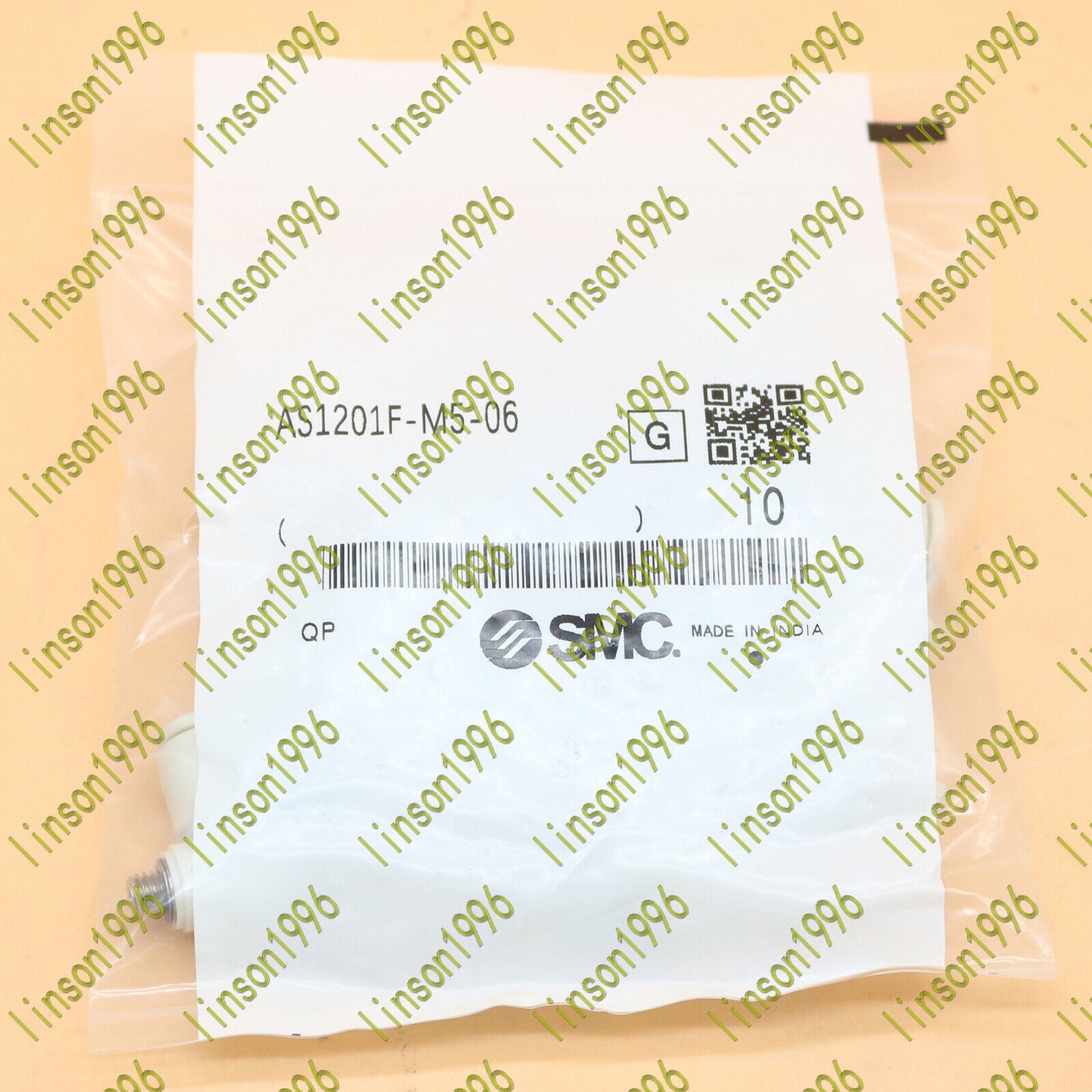 10-pcs SMC AS1201F-M5-06 Speed control connector spot stock - SMC