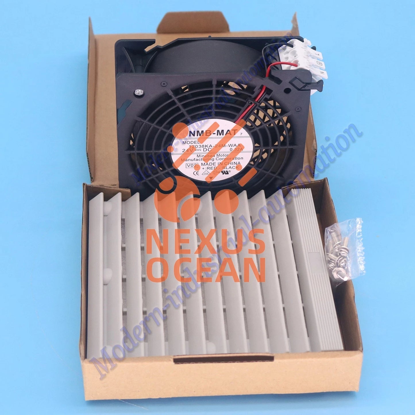 1PC NMB 12038KA-24M-WAA DC24V 0.32A 12CM cooling fan Free Shipping#QW