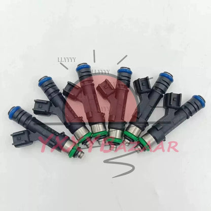 6PCS Fuel Injector 0280158119 Fit for Jeep Wrangler Chrysler 3.3L 3.8L Bosch