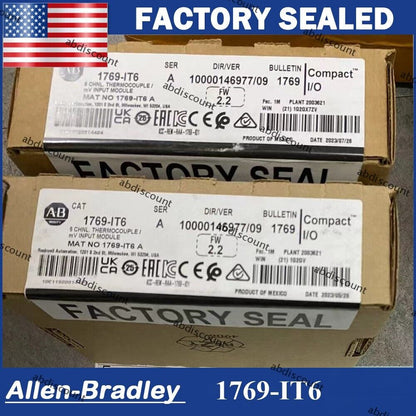 Allen-Bradley 1769IT6 CompactLogix Thermocouple/mV Module - ALLEN-BRADLEY