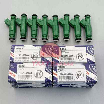 8pcs 42lb Fuel Injectors Fits for Chevy GMC Marine 8.1L Truck 2001-2004 440cc