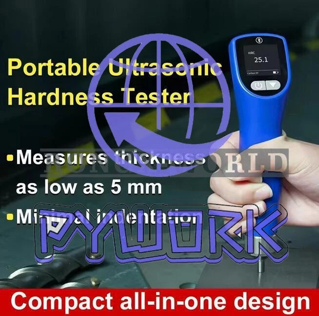 1PCS Linshang LS256 Ultrasonic Hardness Tester with Probe Fixture Stand
