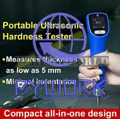1PCS Linshang LS256 Ultrasonic Hardness Tester with Probe Fixture Stand