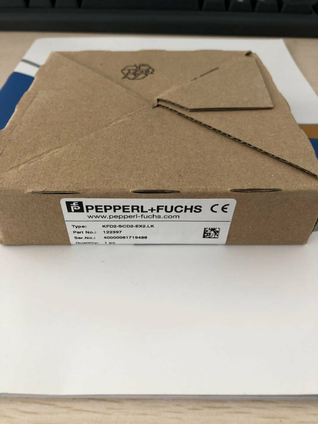 PEPPERL+FUCHS Safety Barrier KFD2-SCD2-EX2 - PEPPERL+FUCHS