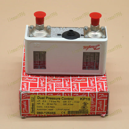 Danfoss KP15 Dual Pressure Control Manual - DANFOSS