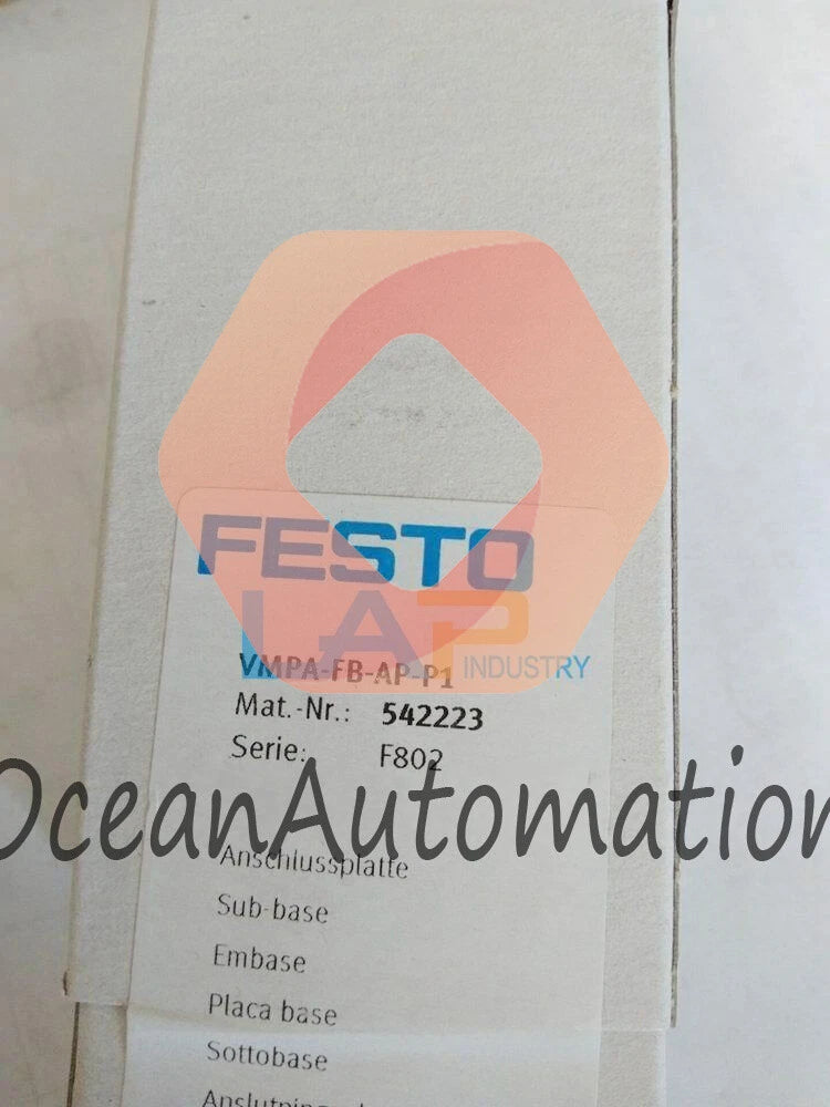 1Pcs For FESTO solenoid valve base 542223 VMPA-FB-AP-P1