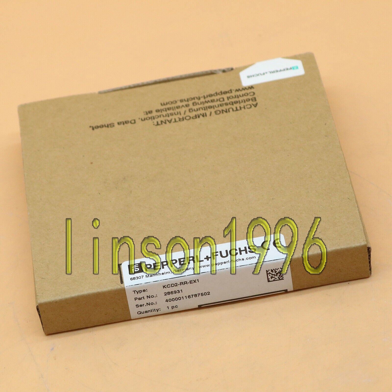 1PCS KCD2-RR-EX1 - PEPPERL+FUCHS