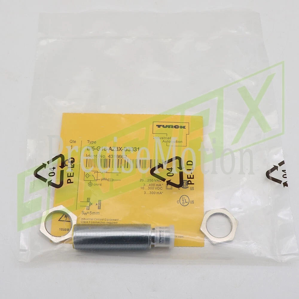 Turck BI5-G18-AZ3X-B3331 Proximity Sensor Switch 1PCS