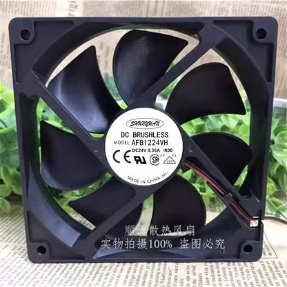 1PCS AFB1224VH DC24V 0.35A 2-Wire Inverter Cooling Fan