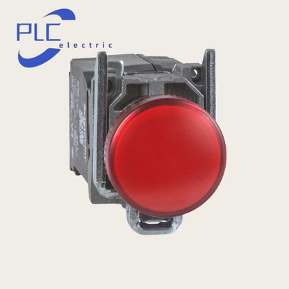 With Box Schneider XB4BV34 Pilot light Red indicator LED 110...120V AC #u