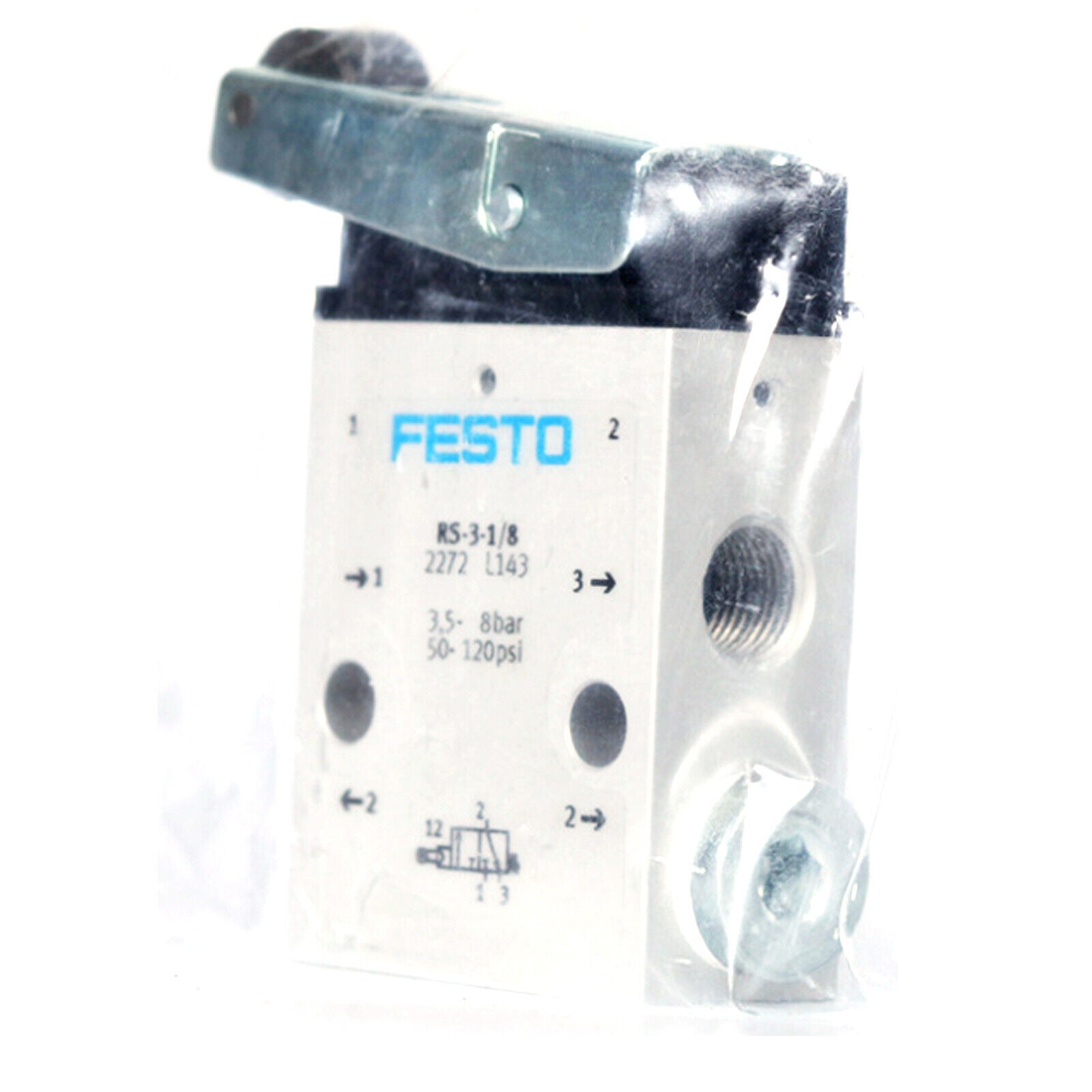FESTO RS-3-1/8 2272 Solenoid Valve IN STOCK, High Precision Electromagnetic Valve for Industrial Applications, Reliable and Durable Design - FESTO