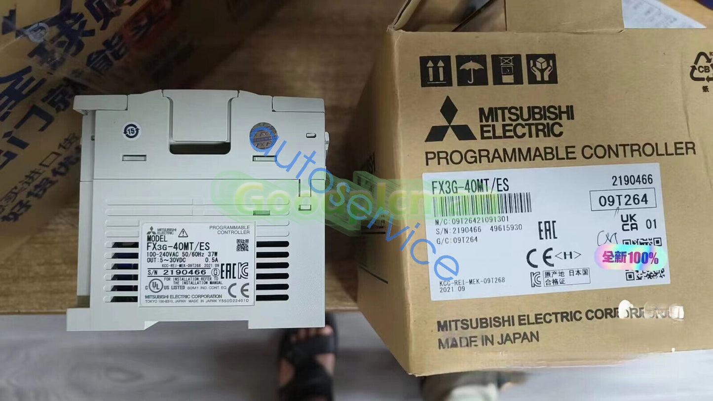 Mitsubishi FX3G-40MT/ES Programmable Controller FX3G40MT/ES By