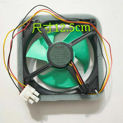 1pcs NMB 4715JL-04W-S29 12V 0.23A For Midea Haier Panasonic Refrigerator Fan
