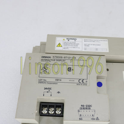 Omron NT600S-ST121-V3 HMI Operator Interface Touchscreen - OMRON