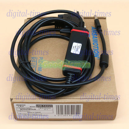 Compatible with For Fanuc RS232 Data Transmission CNC Cable USB-Fanuc 1Pcs/