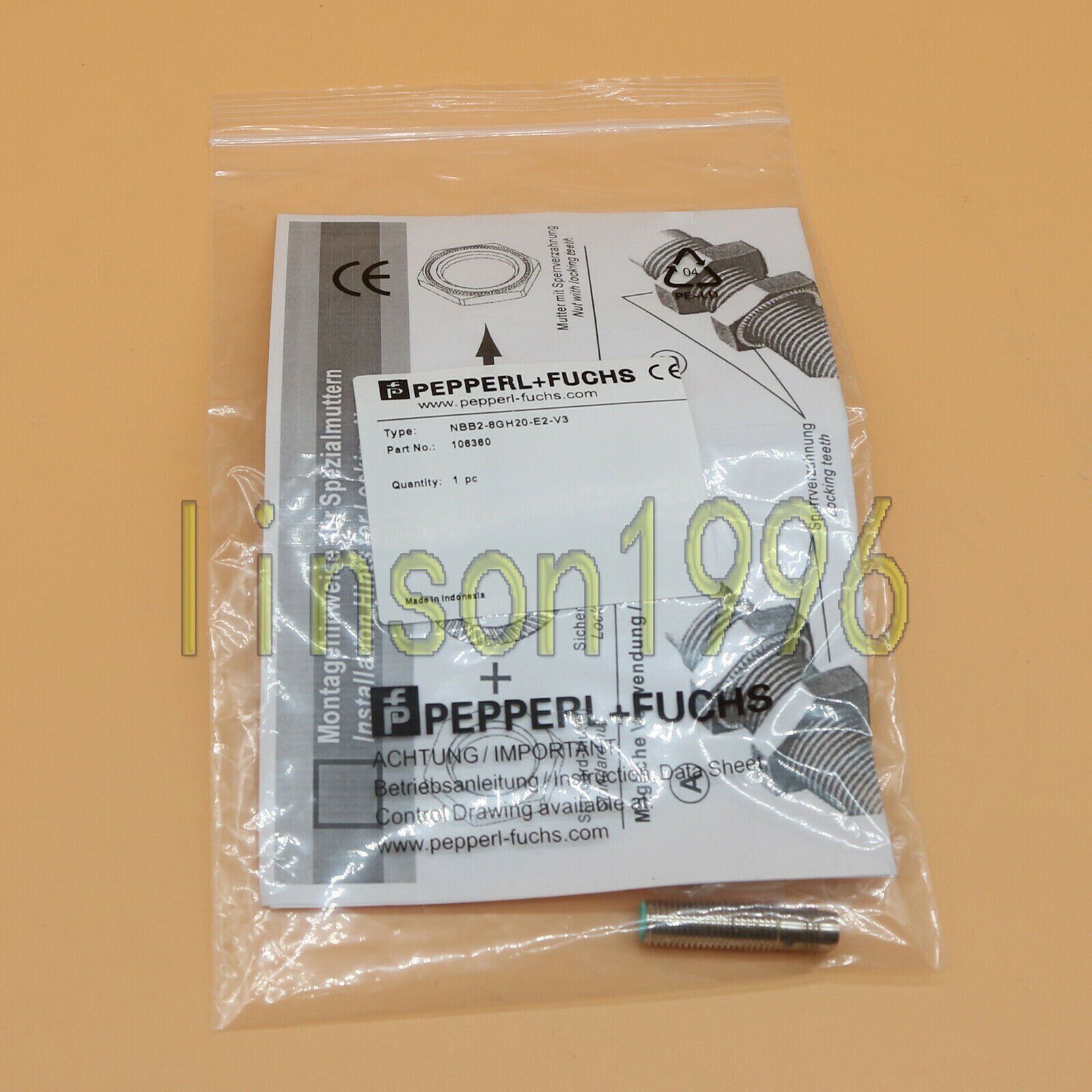 New Pepperl+Fuchs Proximity Sensors NBB2-8GH20-E2-V3 Fast Ship - PEPPERL+FUCHS