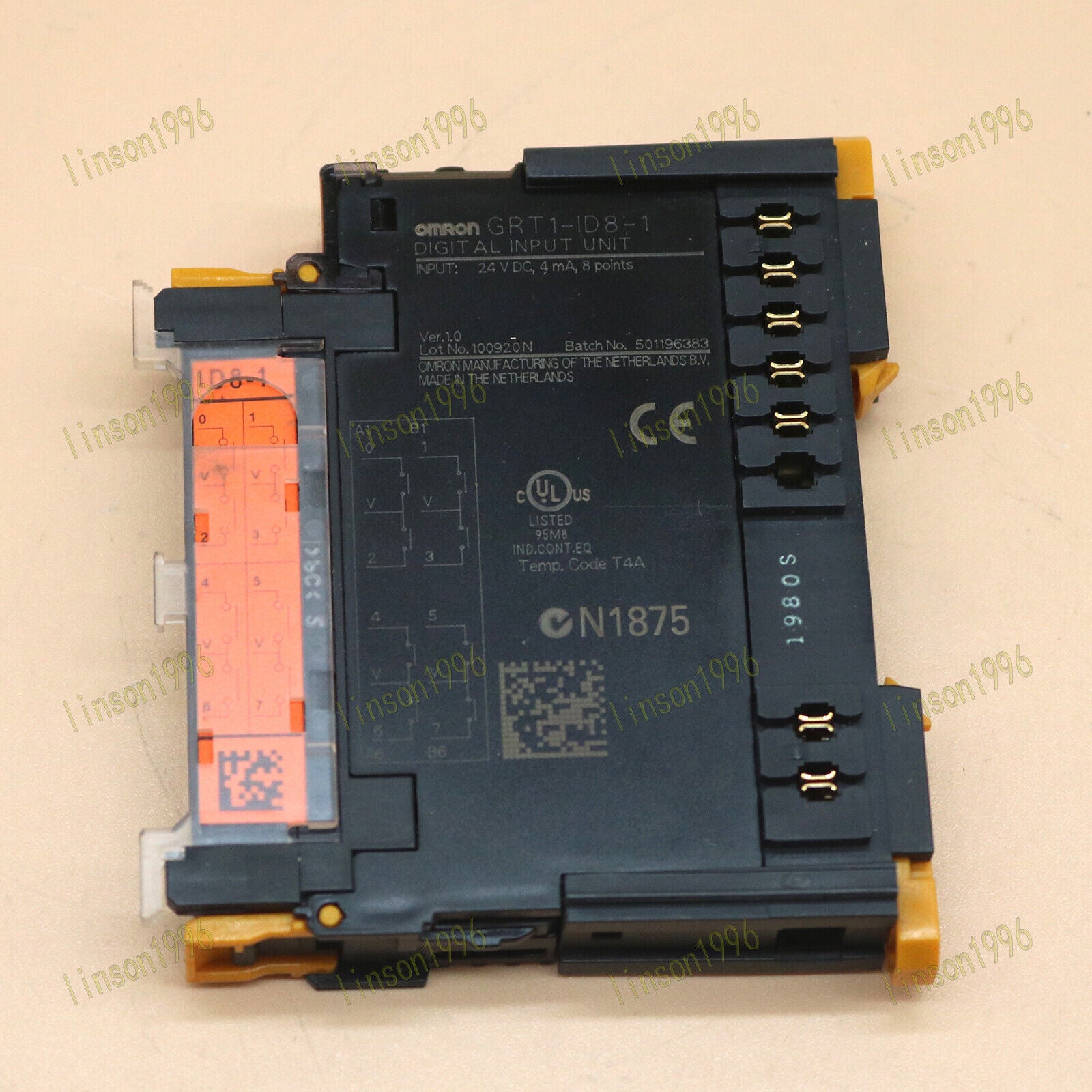 Omron GRT1-ID8-1 PLC Module Digital Input Unit - OMRON