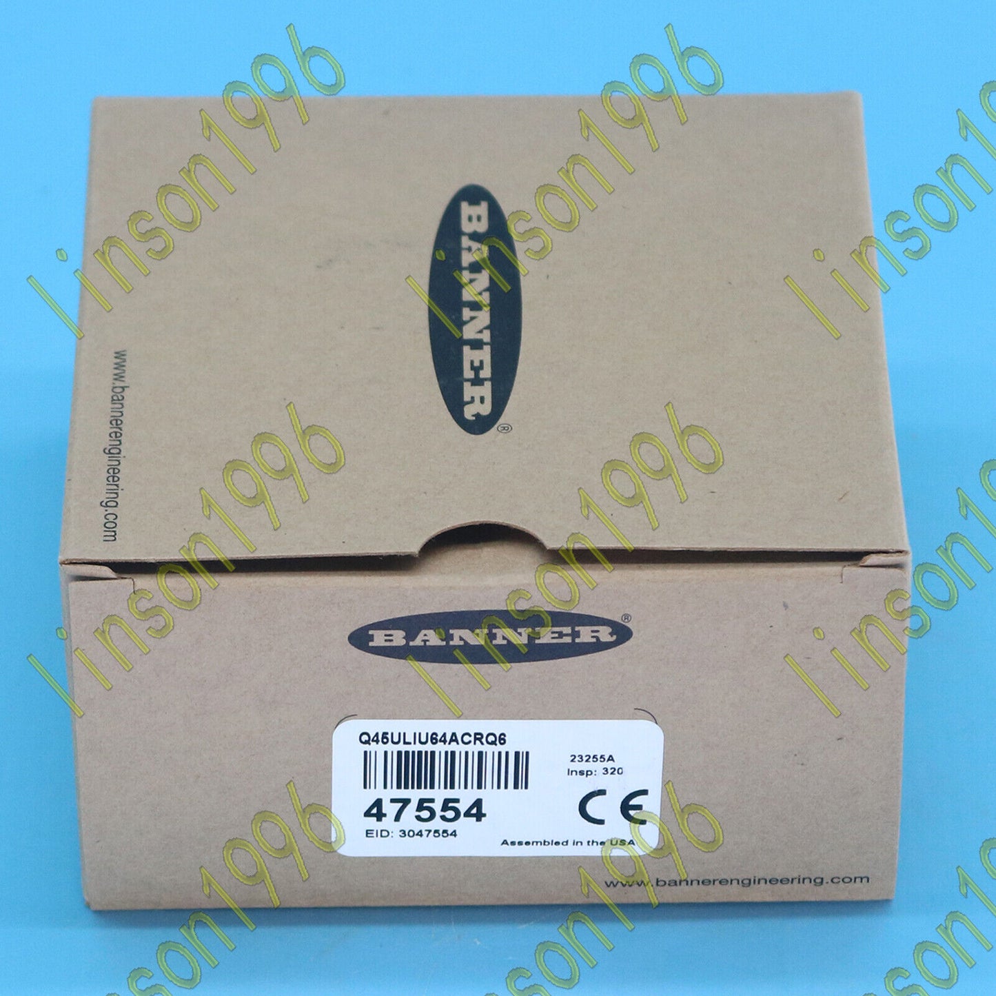 Ultrasonic Sensor Ship Q45ULIU64ACRQ6 - BANNER