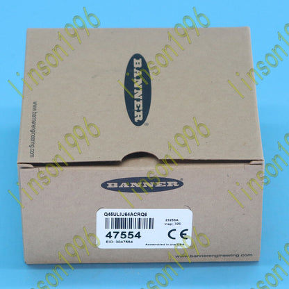 Ultrasonic Sensor Ship Q45ULIU64ACRQ6 - BANNER