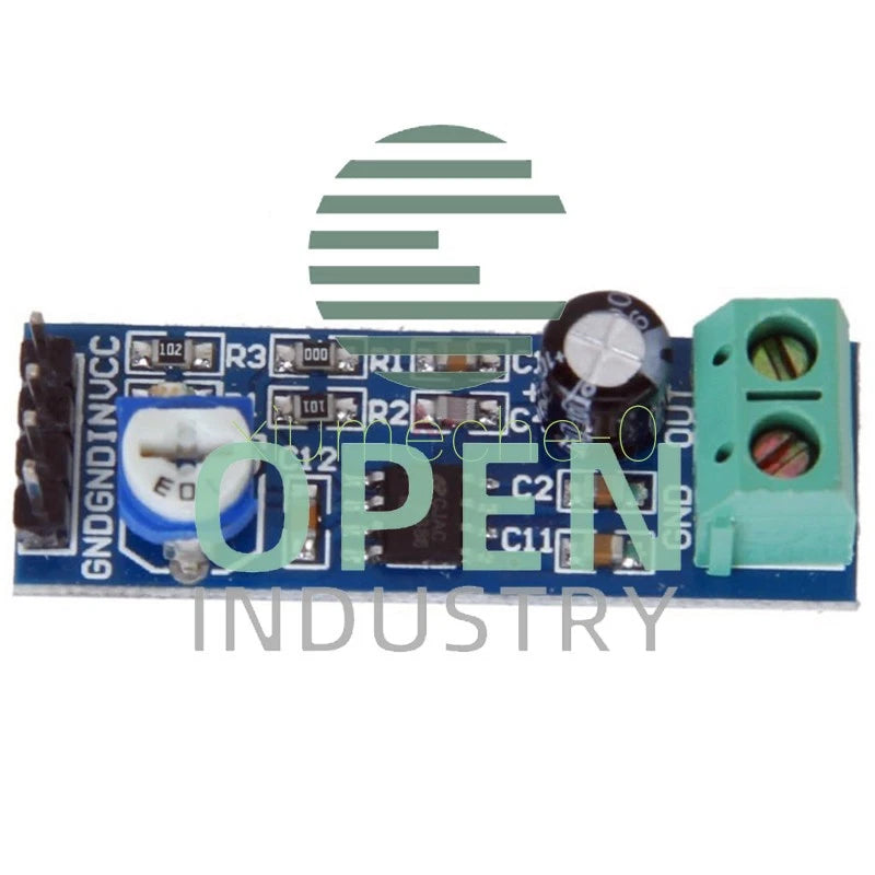 10PCS 200 Times gain 5V-12V LM386 Audio Amplifier Module Adjustable Resistance