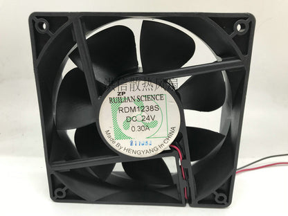RUILIAN 12038 RDM1238S DC24V 0.30A 12CM inverter fan