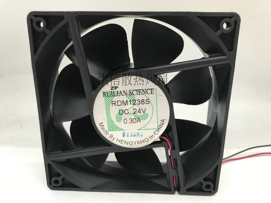 RUILIAN 12038 RDM1238S DC24V 0.30A 12CM inverter fan