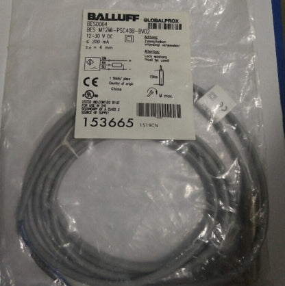 Proximity Switch M12MI-PSC40B-BV02 - BALLUFF