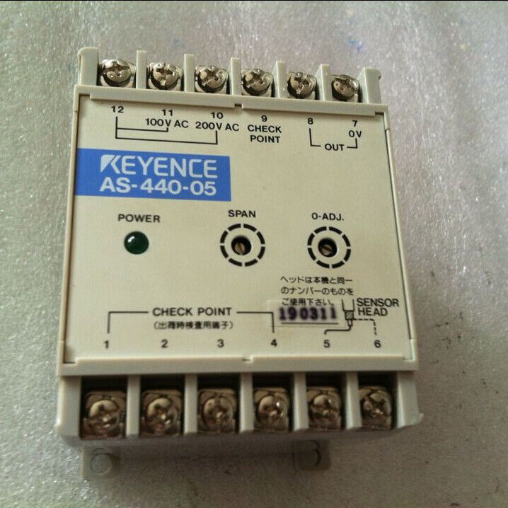 Digital Optical Fiber Amplifier, AS-440-05 - KEYENCE