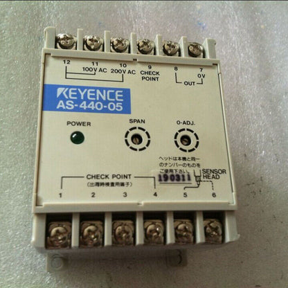 Digital Optical Fiber Amplifier, AS-440-05 - KEYENCE