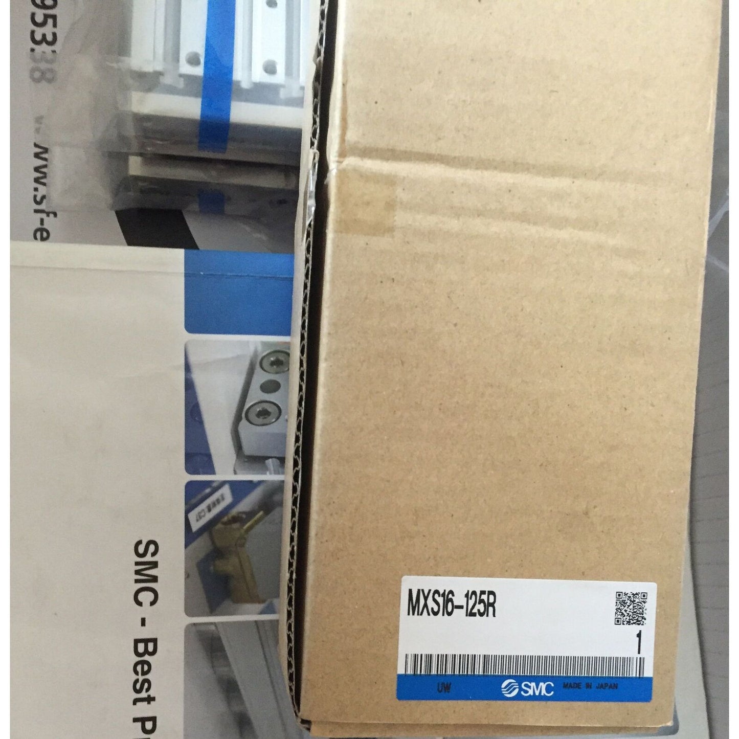 Pneumatic Slide Cylinder SMC MXS16-125R - SMC