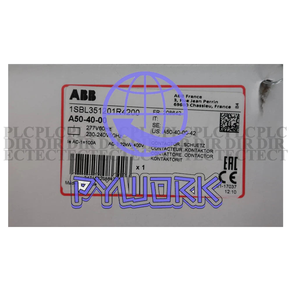 1PCS ABB A50-40-00 Contactor 220V Fast delivery