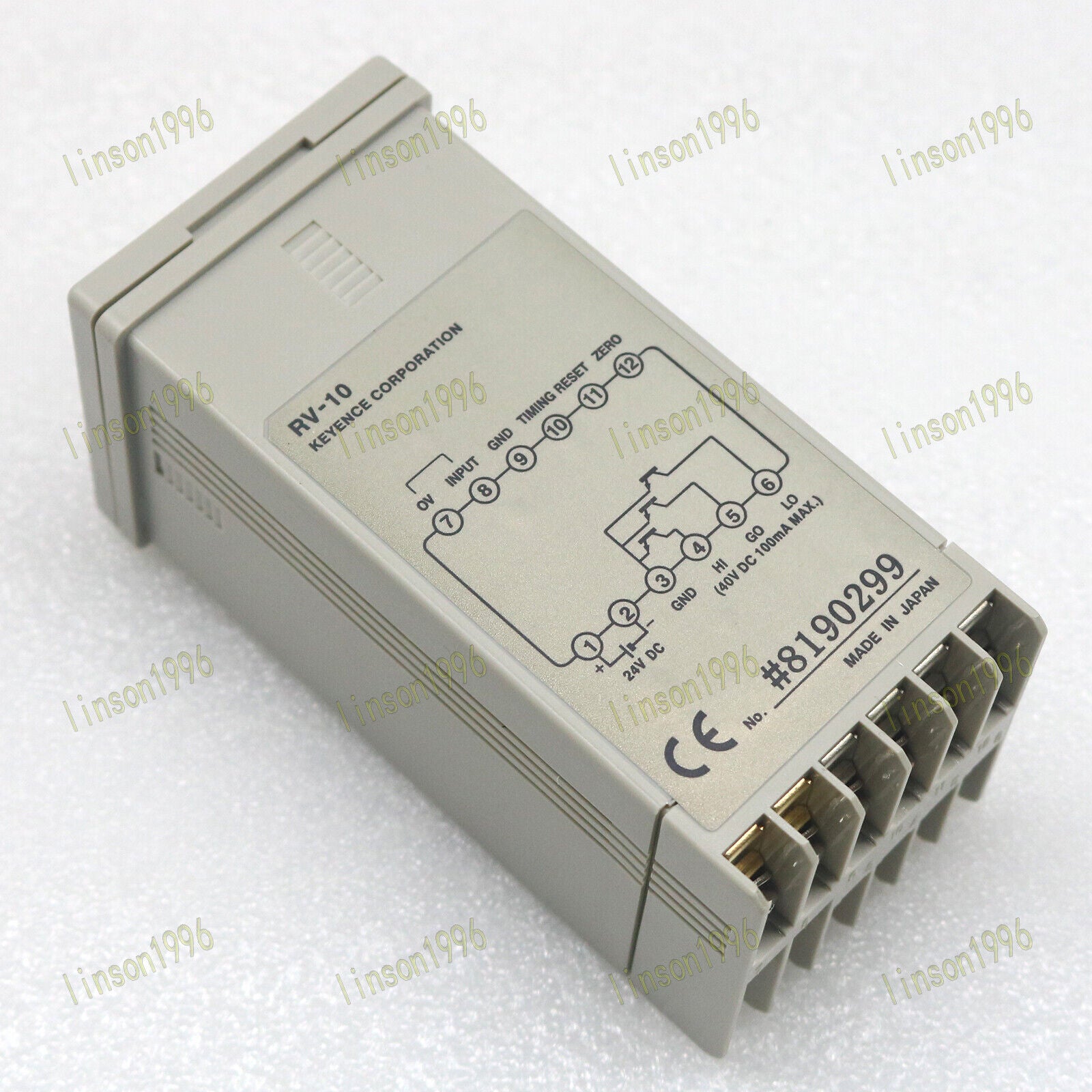 1PC RV-10 KEYENCE Displacement sensor controller Tested FATS SHIP - KEYENCE