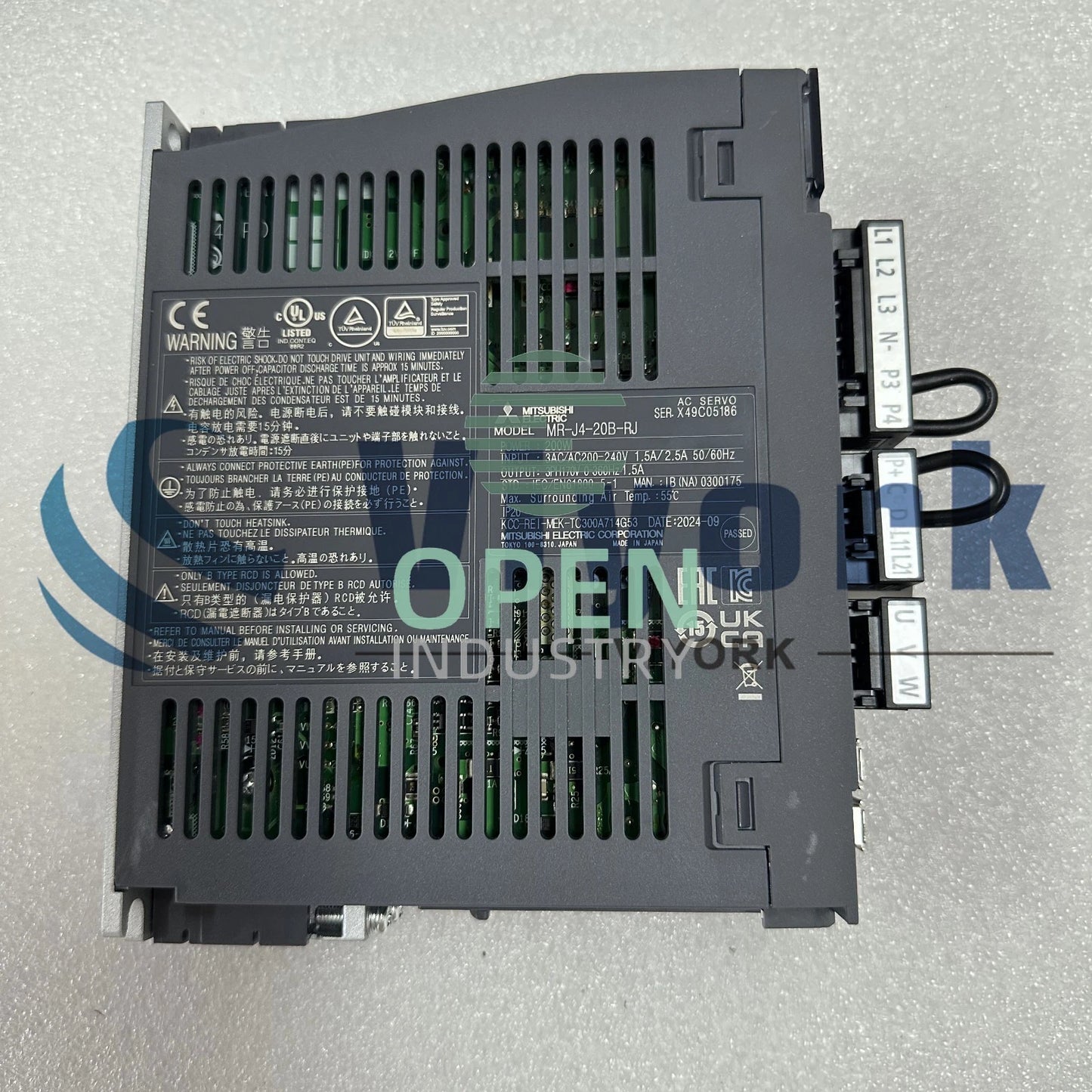 1PCS Mitsubishi MR-J4-20B-RJ SERVO DRIVE