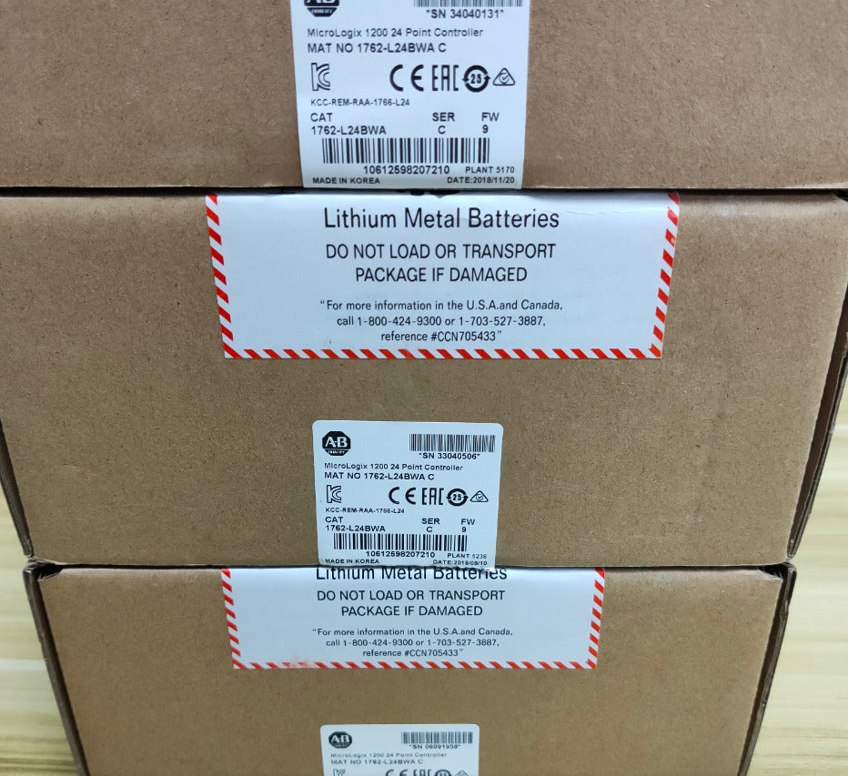Allen-Bradley AB 1762-L24BWA MicroLogix 1200 Controller 24 Point - ALLEN-BRADLEY