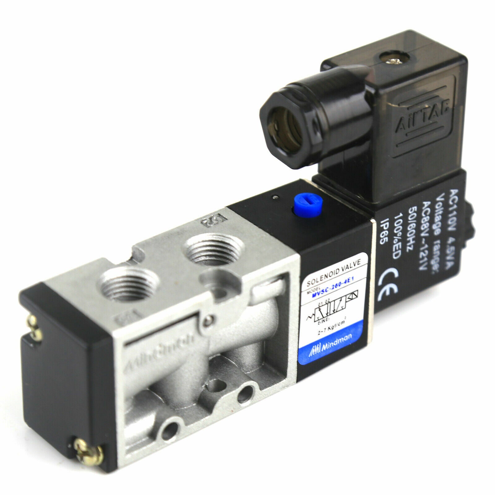 Mindman MVSC-260-4E1 AC110V Solenoid Valve - MINDMAN