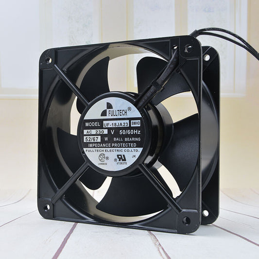 1pcs  FULLTECH UF-18JA23 230V 52/67W 18060 18CM metal AC fan