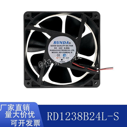 RUNDA RD1238B24L-S 24V 0.65A 12038 inverter cooling fan