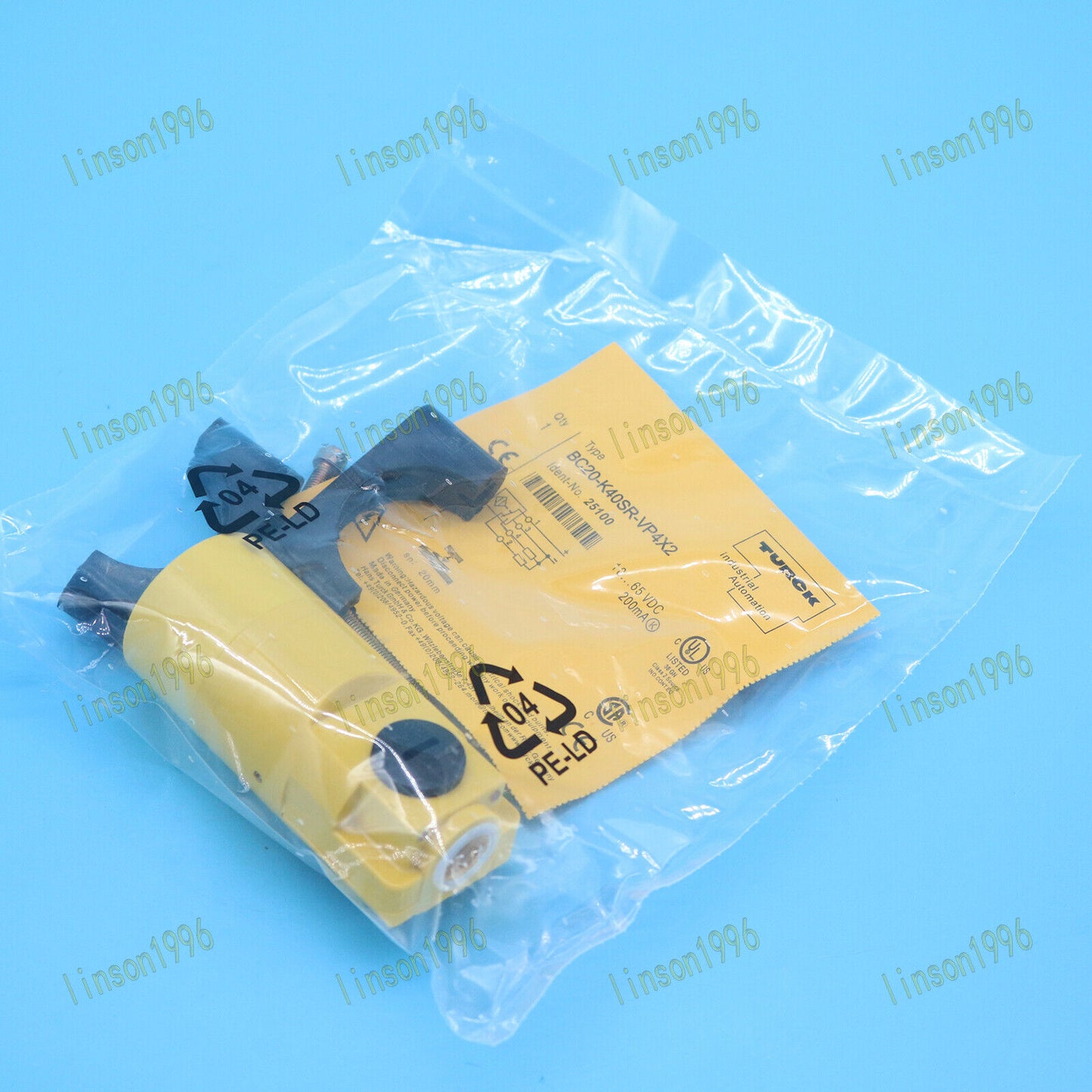 Turck BC20-K40SR-VP4X2 Proximity Sensor Fast Ship - TURCK