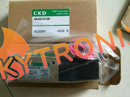 1PCS CKD 4KA210-06-AC220V 4KA210-06 AC220V
