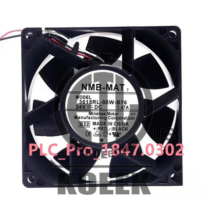 3615RL-05W-B76 1PCS NMB 3615RL-05W-B76 9038 24V 1.47A 9CM fan Fast delivery