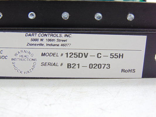 DART CONTROLS 125DV-C-55H Process Controller for Industrial Use - DART CONTROLS
