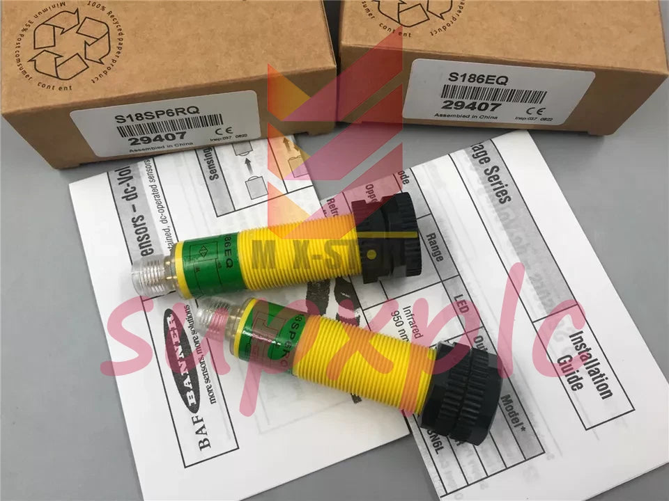 1PCS For Banner S18SP6RQ + S186EQ Sensor Fast shipment